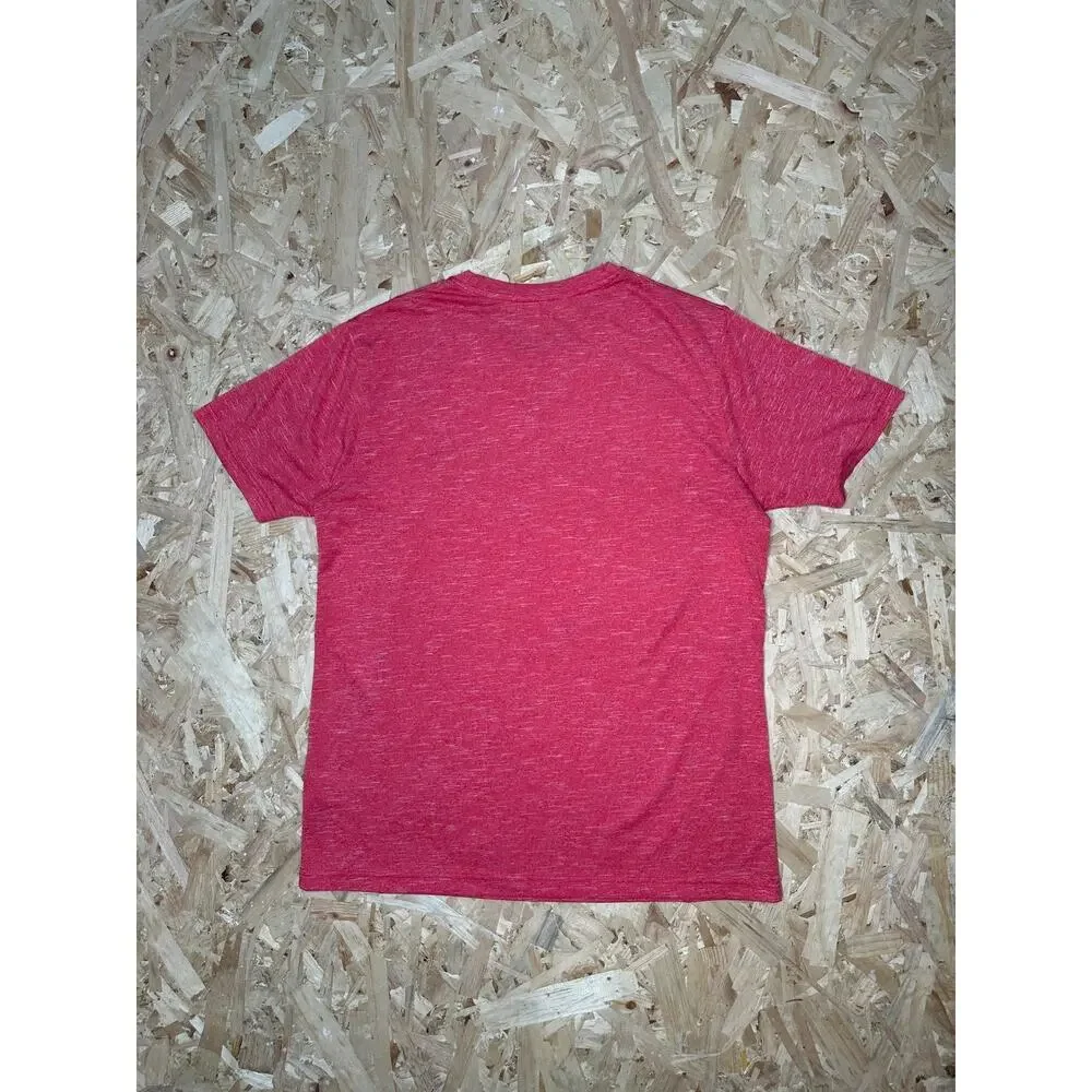 CHAMPION Wisconsin Badgers Elite Polyester Short Sleeve Shirt Men’s Sz L - Picture 6 of 6